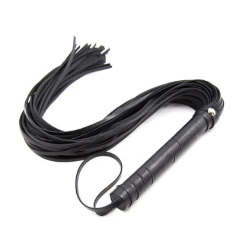 Pink Leather Whip for BDSM and Role Play (Adult Toy)