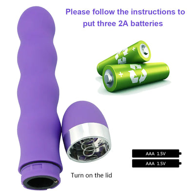 G-Spot Textured Vibrator for Women (AV Vibration)