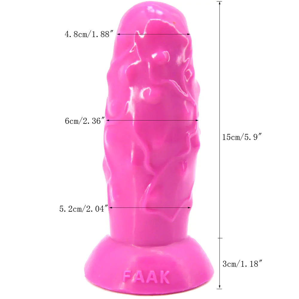Silicone Realistic Dildo with Suction Cup for Adults