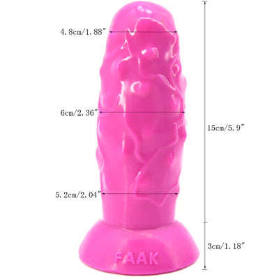 Silicone Realistic Dildo with Suction Cup for Adults