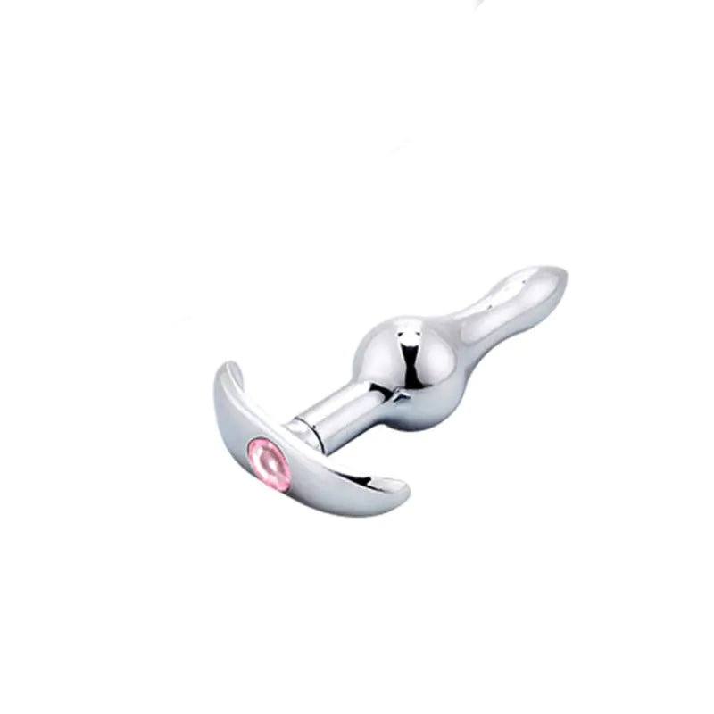 Stainless Steel Anal Plug and Metal Dildo for BDSM