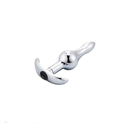 Stainless Steel Anal Plug and Metal Dildo for BDSM